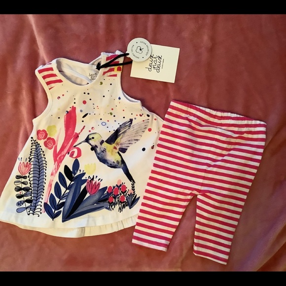 deux par deux Other - Deux Par Deux baby tunic and Capri set